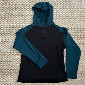 EUC Runway brand for Stitch fix 3/4 zip hoddie sweatshirt